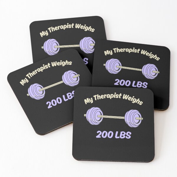 Item preview, My therapist Weighs 200lbs designed and sold by Konvero.