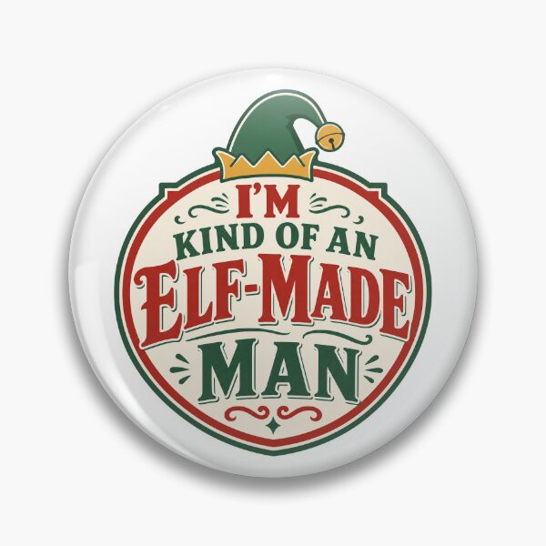 Item preview, I'm Kind of an Elf-Made Man designed and sold by CerealBoxInk.