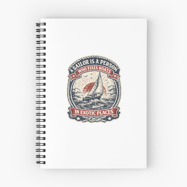 Item preview, Sailers fix boats in exotic places designed and sold by HotCoff33.