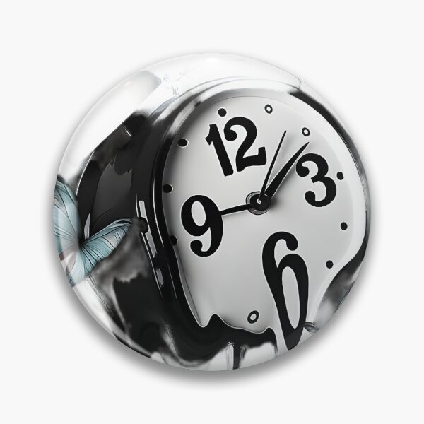 Item preview, Time Waits for No One – Melting Clock Vintage Surrealist Life Quote Design designed and sold by Tshirt Hub .