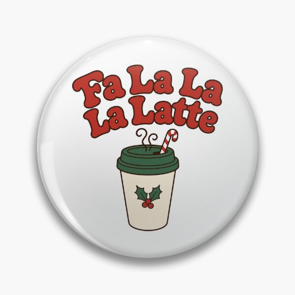 Item preview, Fa La La La Latte designed and sold by CerealBoxInk.