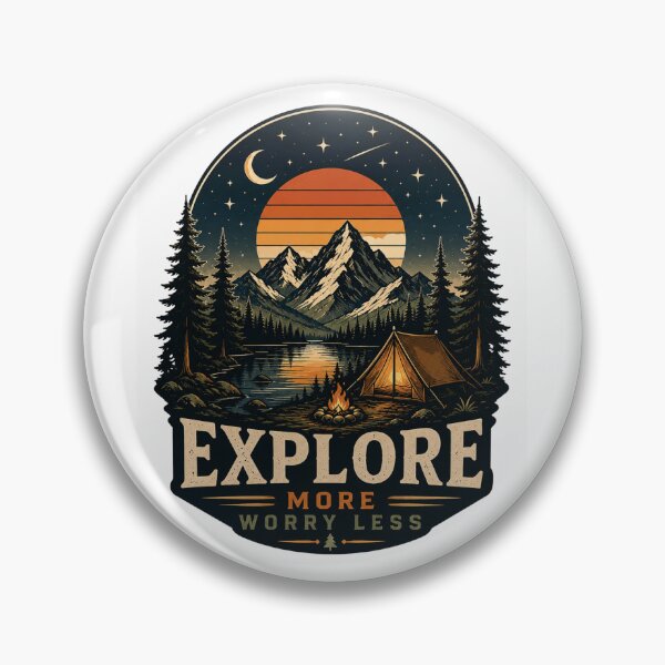 Item preview, EXPLORE MORE WORRY LESS designed and sold by Fulaly.