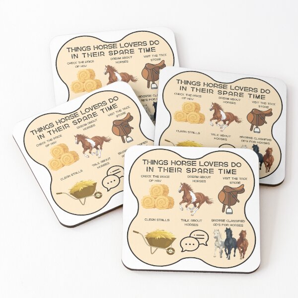 Item preview, What horse lovers do in their spare time designed and sold by Linda Finstad.