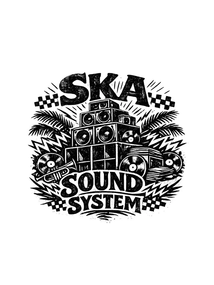 Thumbnail 4 of 4, iPhone Case, Ska Sound System designed and sold by RudeBeatCo.