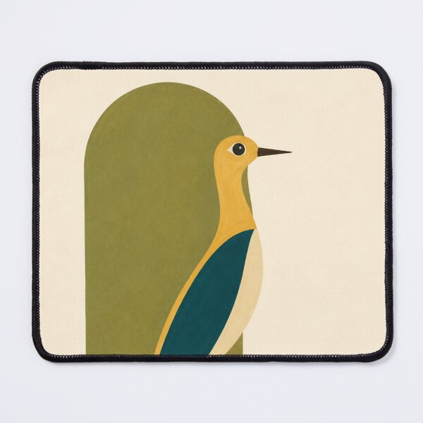 Item preview, Retro 70s Mid Century Bauhaus Crane Bird Print designed and sold by Filora Atelier | Bird Art.