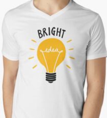 Bright Idea! Men's V-Neck T-Shirt