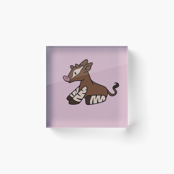 Item preview, Cute Chibi Okapi  designed and sold by DragonFox.
