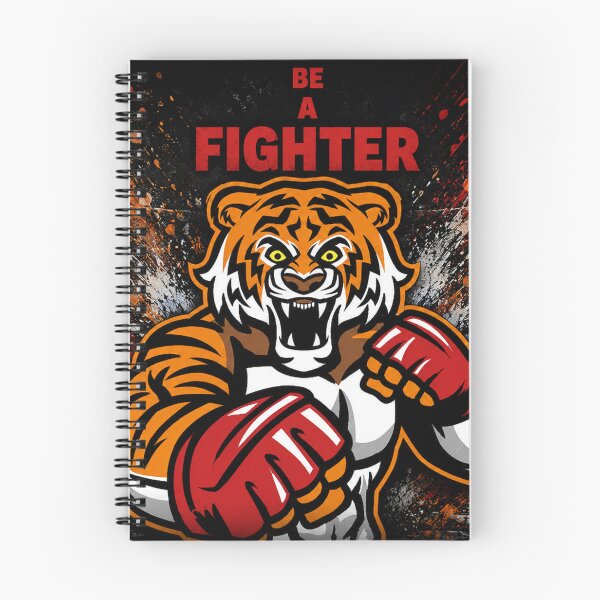 Item preview, Be a Fighter | Fierce Tiger MMA Motivation designed and sold by Fei Long Design Hub.