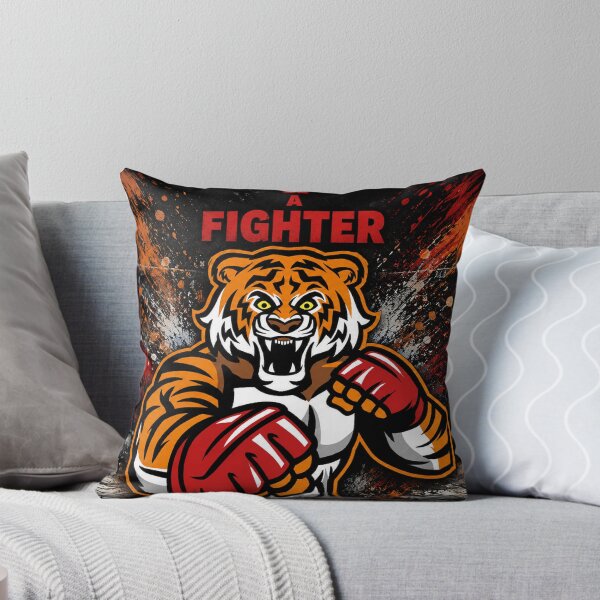 Item preview, Be a Fighter | Fierce Tiger MMA Motivation designed and sold by Fei Long Design Hub.