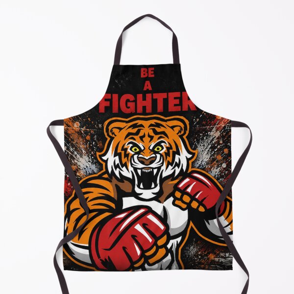 Item preview, Be a Fighter | Fierce Tiger MMA Motivation designed and sold by Fei Long Design Hub.