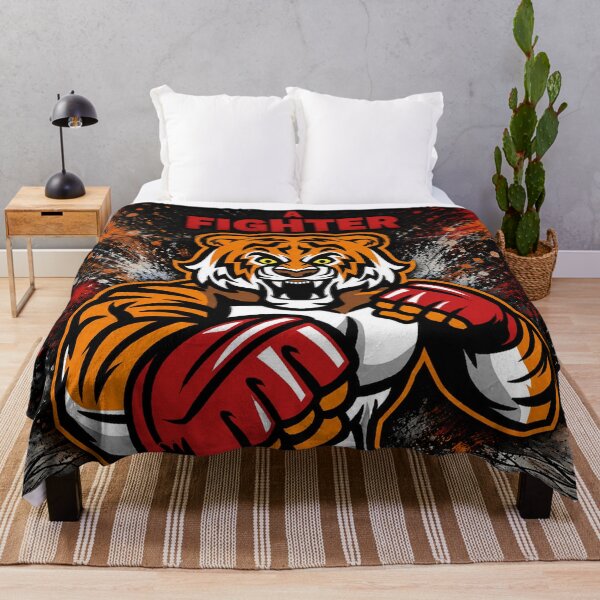 Item preview, Be a Fighter | Fierce Tiger MMA Motivation designed and sold by Fei Long Design Hub.