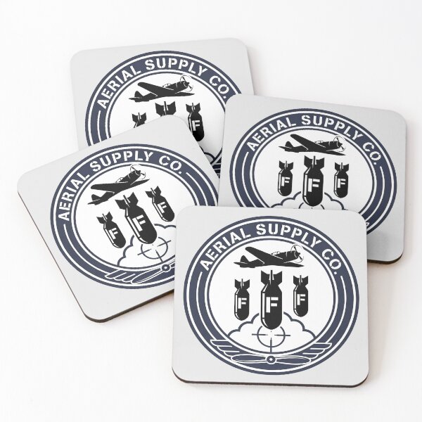 Item preview, Dropping F Bombs - Aerial Supply Company Logo designed and sold by ThreadRiotTees.