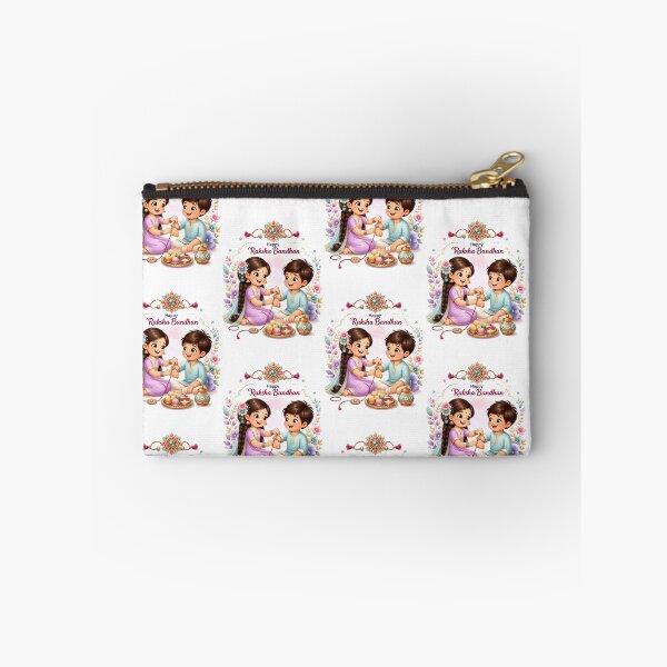 Item preview, Raksha Bandhan Cute Sibling Festival Artwork designed and sold by RedSwagStore.
