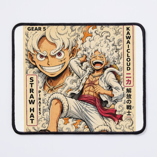 Item preview, Straw Hat Trio - Luffy, Zoro & Nami Japanese Anime Poster designed and sold by zumerdiego.