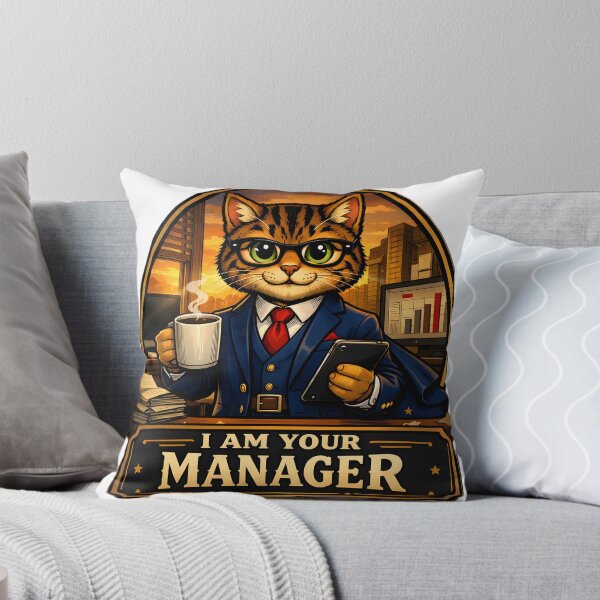Item preview, Cute Cat Manager designed and sold by ZiemSynd.