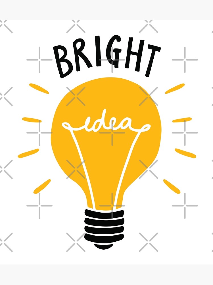 bright-idea-poster-for-sale-by-victoriabarron-redbubble