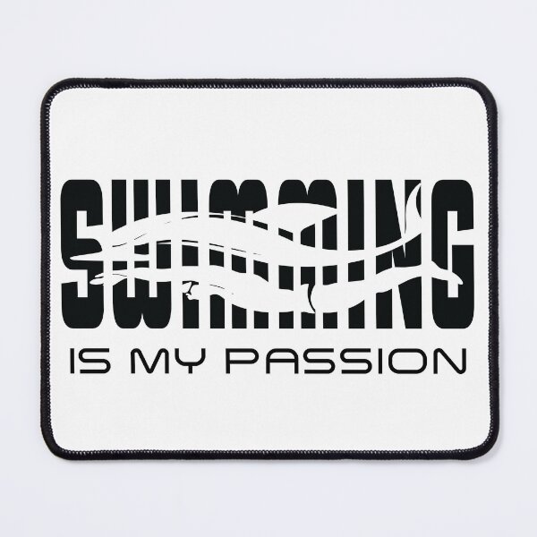 Item preview, Swimming Is My Passion Wave designed and sold by N72 Heritage.