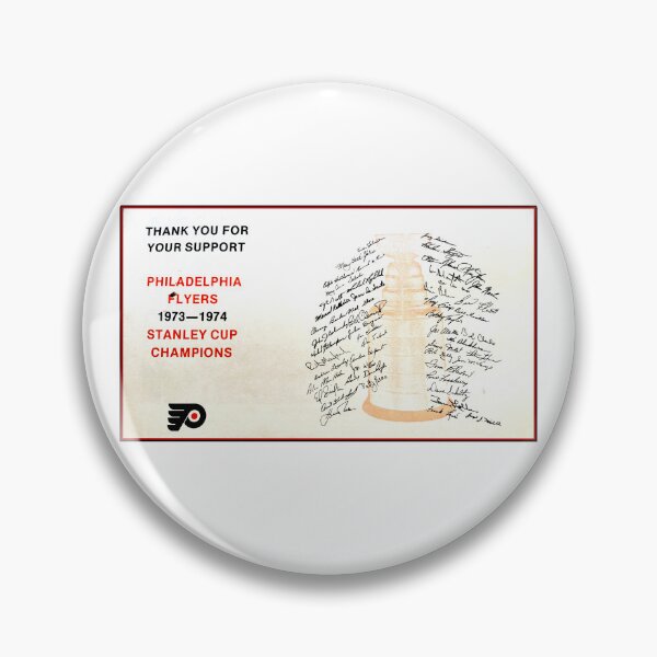Item preview, Philadelphia, Pennsylvania, September 1. 1975, Philadelphia Flyers Hockey Team Autographed Fan Handout Thank You designed and sold by AMacGPhilly.