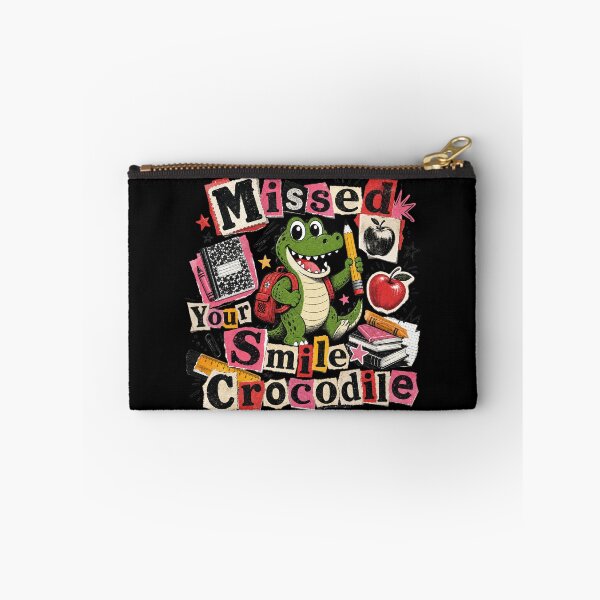Item preview, Missed Your Smile Crocodile Shirt, Cute Back To School Teacher Tee, First Day Of School Gift, Funny Crocodile T-Shirt For Kids designed and sold by NettyDesign.