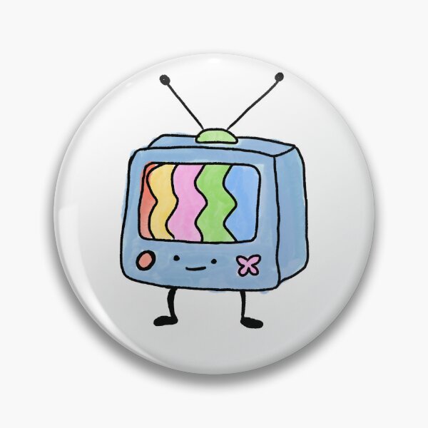 Item preview, Cute Retro Television Character Illustration designed and sold by Amareajaosa.