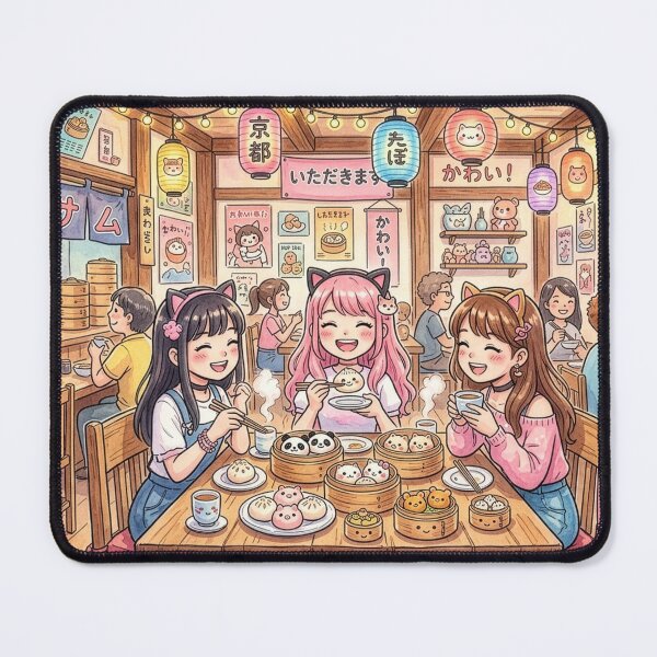Item preview, Kawaii Dim Sum Restaurant designed and sold by smoochugs.