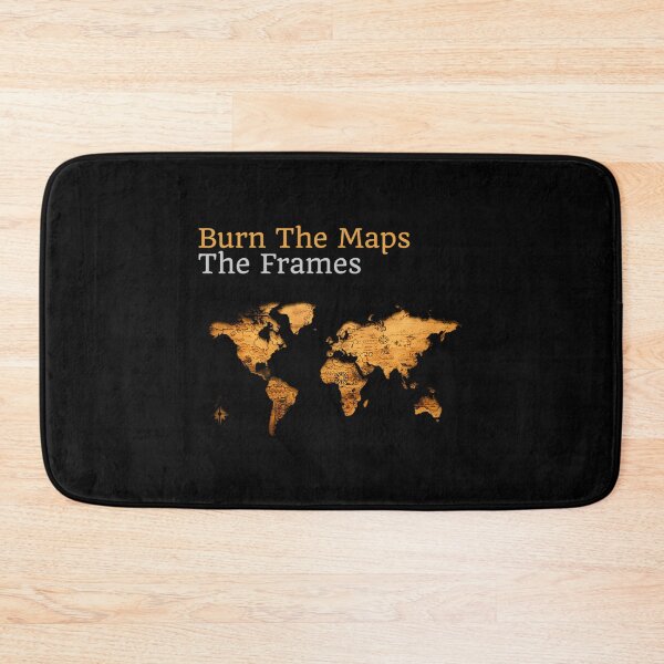 Item preview, Burn The Maps The Frames Fan Art designed and sold by WakWakDesigns.