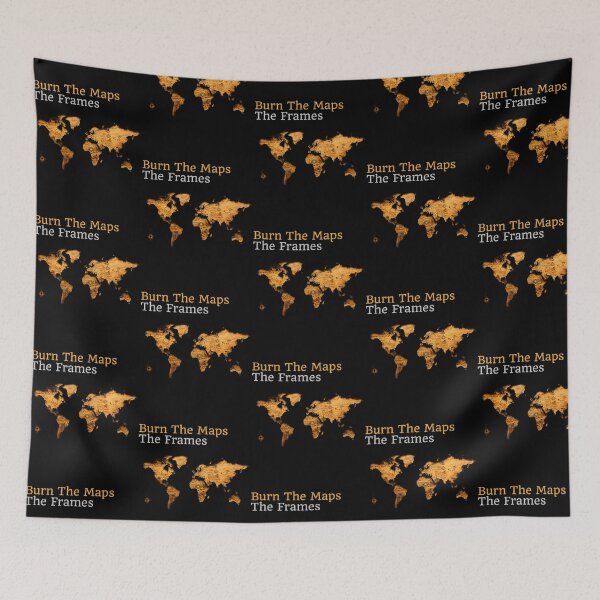 Item preview, Burn The Maps The Frames Fan Art designed and sold by WakWakDesigns.