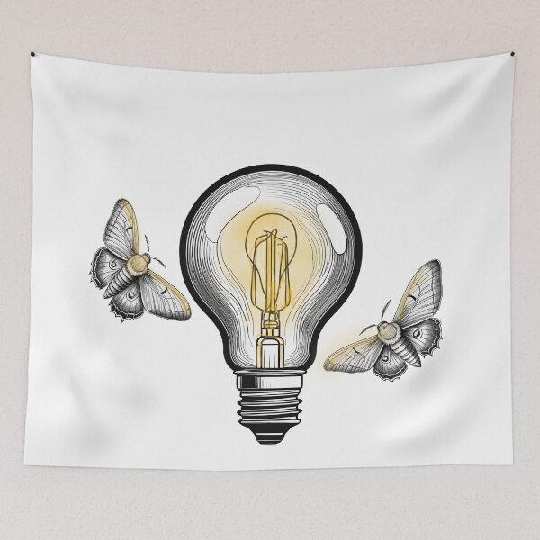 Item preview, MOTHS & LIGHTBULB designed and sold by BIGPIX91011.