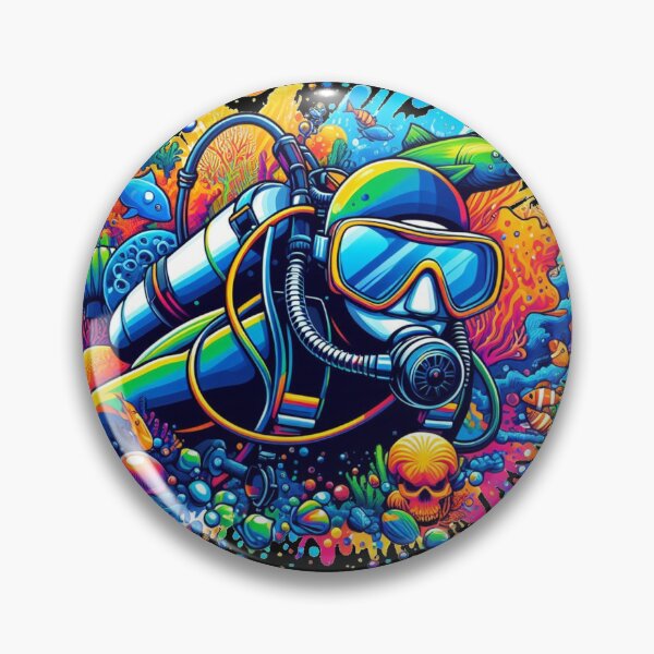 Item preview, Scuba Diver Underwater World designed and sold by JALNERVION SHOP.
