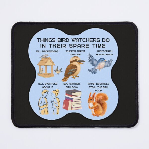 Item preview, What bird watchers do in their spare time designed and sold by Linda Finstad.