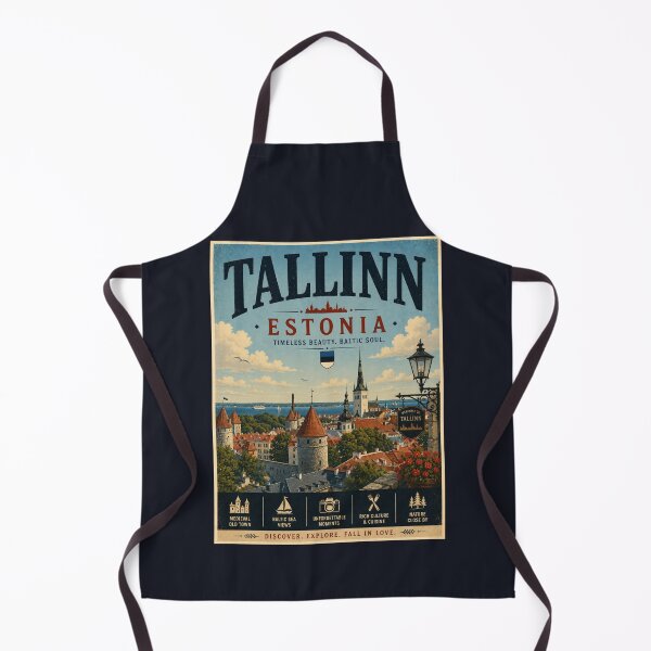 Item preview, Vintage Tallinn - Estonia Poster designed and sold by GoodOldVintage.