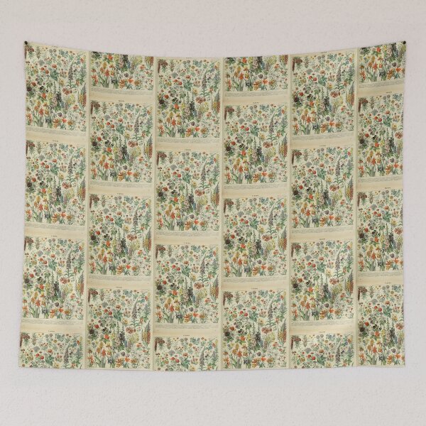 Item preview, Vintage Botanical Flowers Adolphe Millot designed and sold by TeeARTHY.