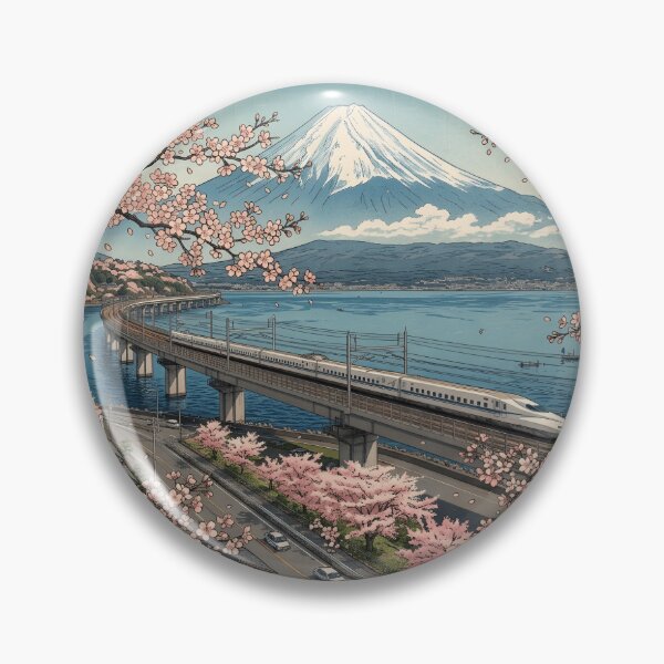 Item preview, Fuji Mountain Shinkansen designed and sold by smoochugs.