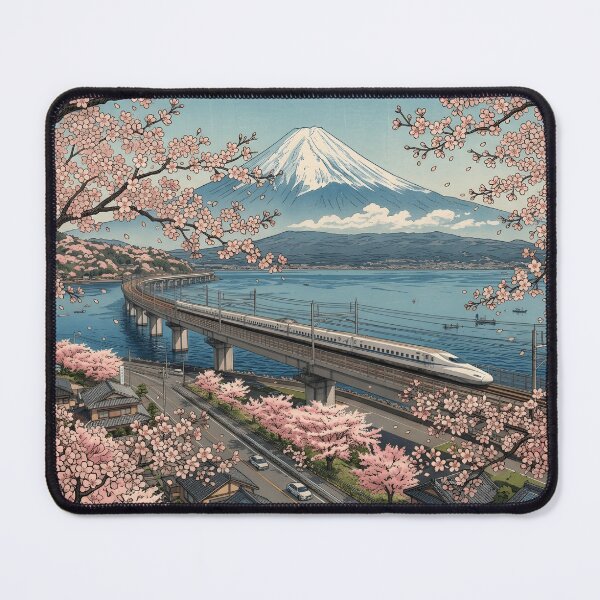 Item preview, Fuji Mountain Shinkansen designed and sold by smoochugs.