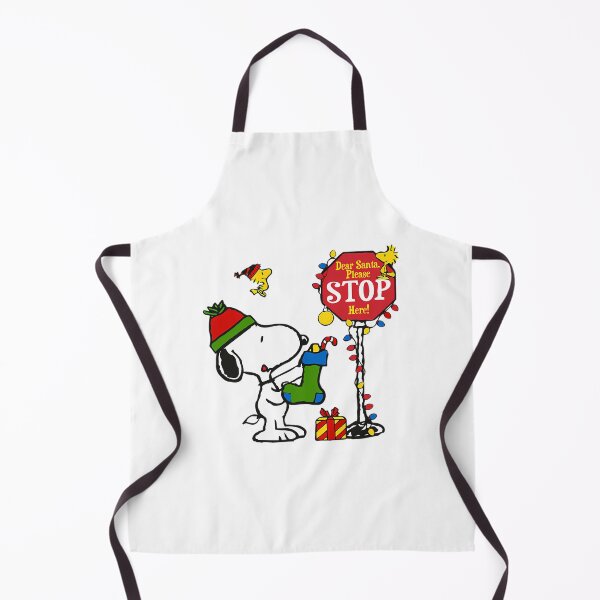 Item preview, Christmas Sign Dear Santa Stop Here Snoopy And Boot designed and sold by WolfieeShops.