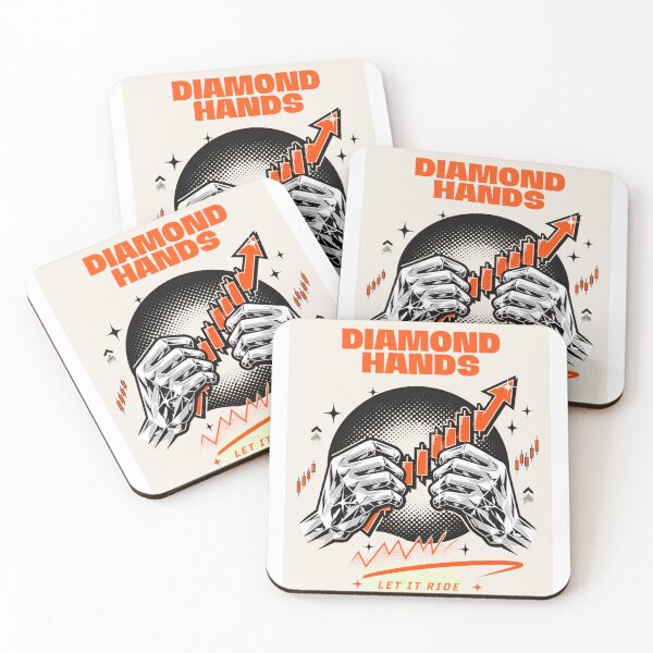 Item preview, Diamond Hands Let it Ride-Trading Meme-funny day trading gift designed and sold by Bullrunprints.