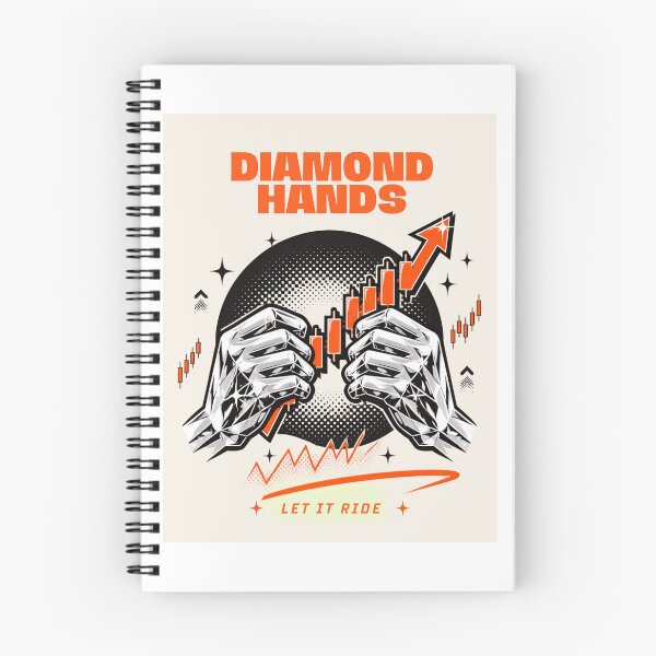 Item preview, Diamond Hands Let it Ride-Trading Meme-funny day trading gift designed and sold by Bullrunprints.