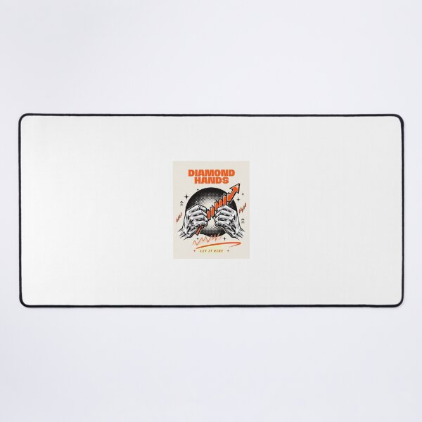 Item preview, Diamond Hands Let it Ride-Trading Meme-funny day trading gift designed and sold by Bullrunprints.