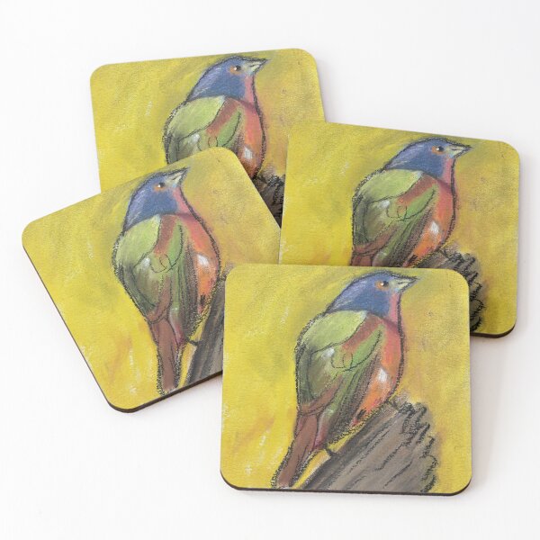 Item preview, Painted Bunting designed and sold by woodland-towers.