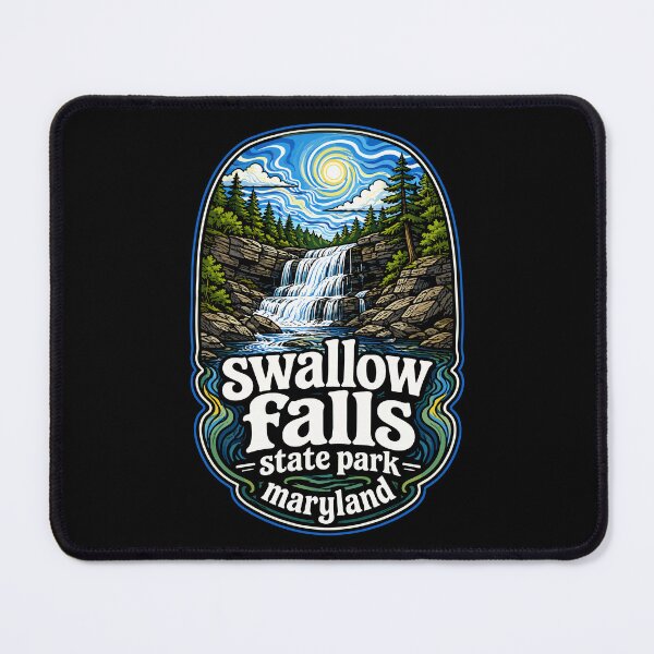 Item preview, Swallow Falls State Park Landscape designed and sold by TomFrontierArt.
