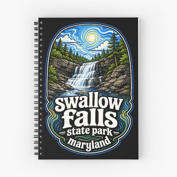 Item preview, Swallow Falls State Park Landscape  designed and sold by TomFrontierArt.