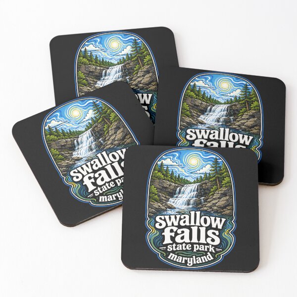 Item preview, Swallow Falls State Park Landscape  designed and sold by TomFrontierArt.
