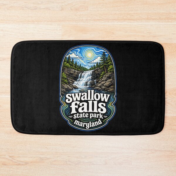 Item preview, Swallow Falls State Park Landscape  designed and sold by TomFrontierArt.