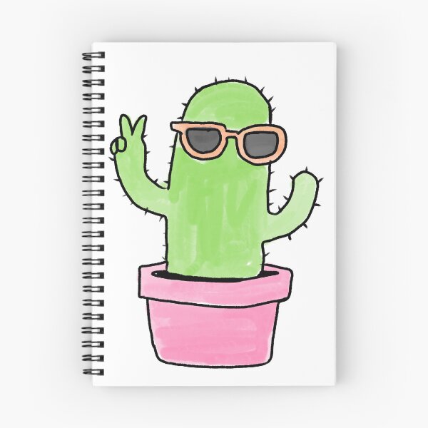 Item preview, Cool Cactus Wearing Sunglasses Illustration designed and sold by Amareajaosa.
