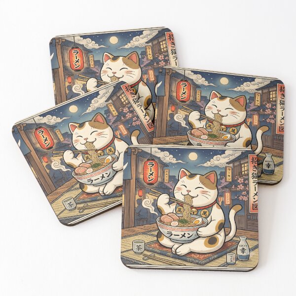 Item preview,  Ramen Cat designed and sold by smoochugs.
