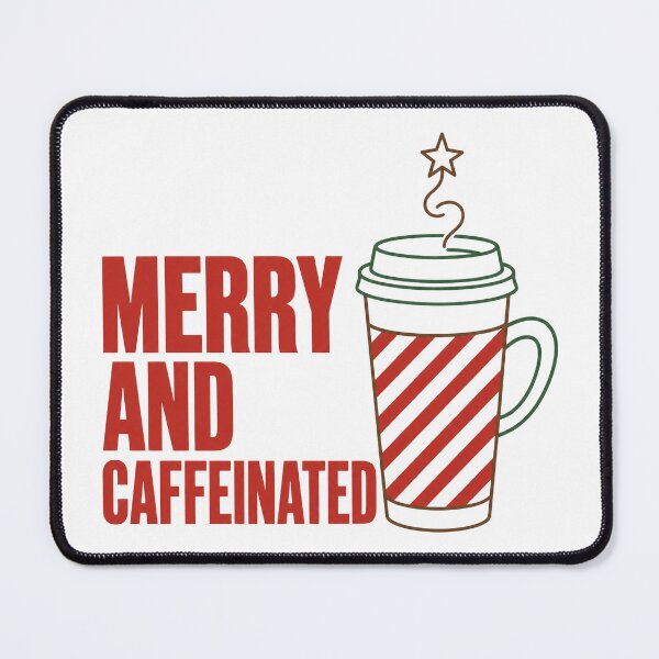 Item preview, Merry and Fully Caffeinated designed and sold by CerealBoxInk.