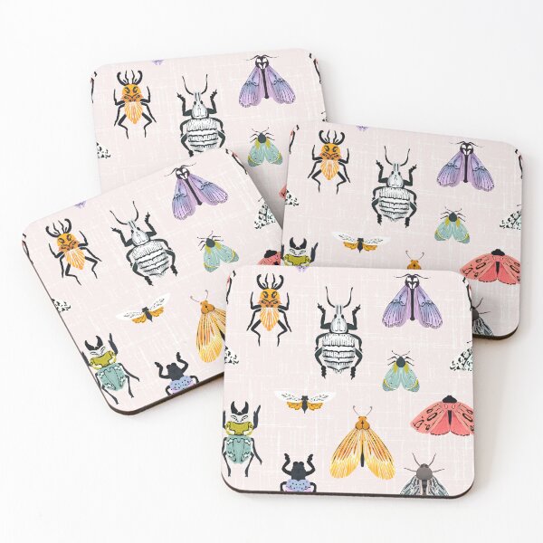Item preview, Colorful insect pattern designed and sold by Sintija Valucka.