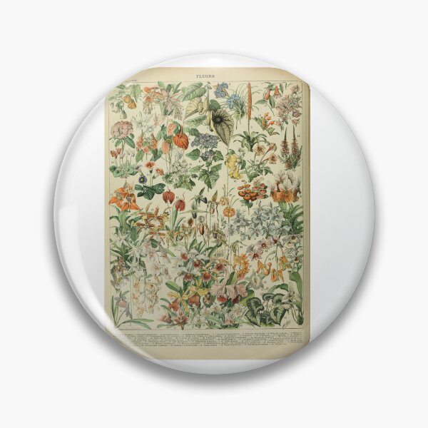 Item preview, Antique Botanical Print Adolphe Millot designed and sold by TeeARTHY.