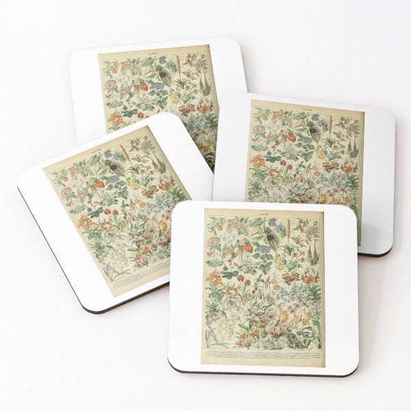 Item preview, Antique Botanical Print Adolphe Millot designed and sold by TeeARTHY.