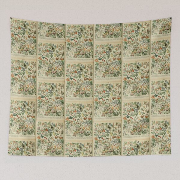 Item preview, Antique Botanical Print Adolphe Millot designed and sold by TeeARTHY.